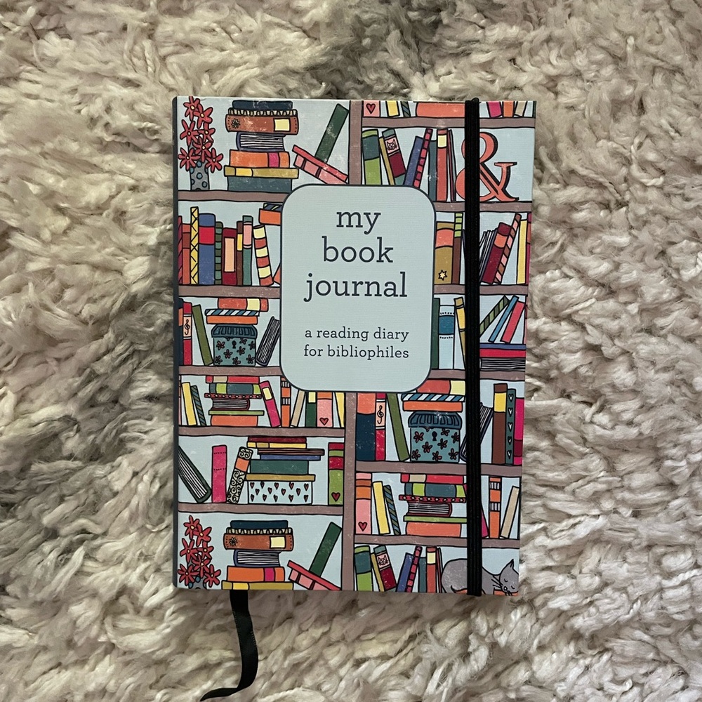 Barnes & Noble Book Journal with Colorful Bookshelf Design